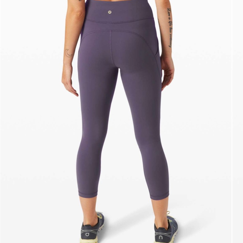 Lululemon Invigorate high rise crop with pockets 23”